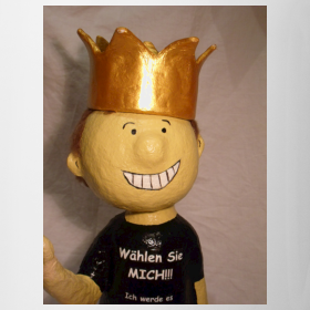 Mit dem linken Fuß nachgetreten