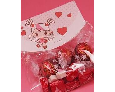 Bagtopper für kleine Valentinsnaschereien oder Geschenkchen :)