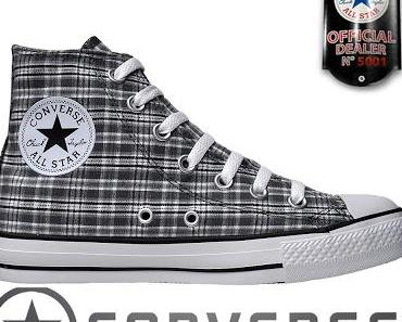 Converse All Star 122089 Chucks Texas Plaid Charcoal – http://www.CHUCKS.me