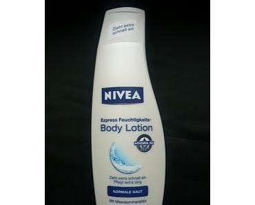 [Review] Nivea Express Feuchtigkeits Body Lotion