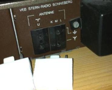 UHF-VHF Adapter zum Anschluss alter RFT Anlage an Kabel-Antenne