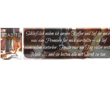 [Road to Hallelujah] Sarah und Johnny gehen in die Welt hinaus