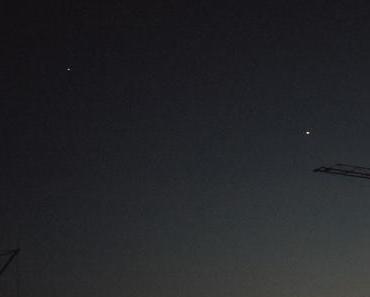 Foto: Venus und Jupiter am Westhimmel