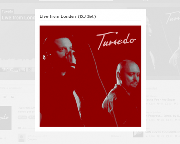 DJ-Set: Tuxedo – Live from London