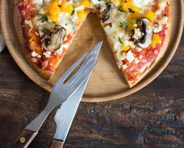 Super schnelle Alltags-Vollkornpizza