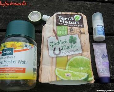 Aufgebraucht & Nachgekauft Mai 2015