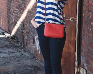 Blaugestreiftes Zalando Shirt