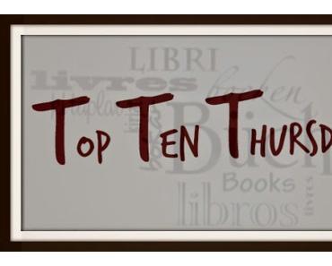 *Top Ten Thursday* 10 Bücher, die ich zuletzt gelesen habe