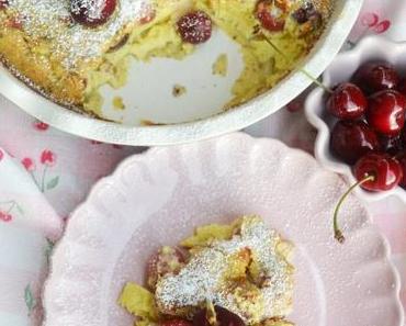 Kirschauflauf-Liebe! Clafoutis aux cerises