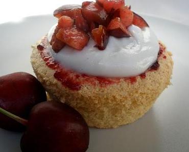 Vanille Kirsch Küchlein