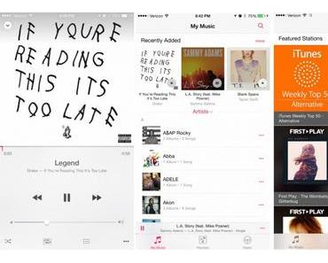iOS 8.4 Download: Apple Music gestartet