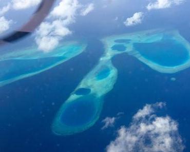 Luftaufnahmen von unserem Malediven-Traumresort