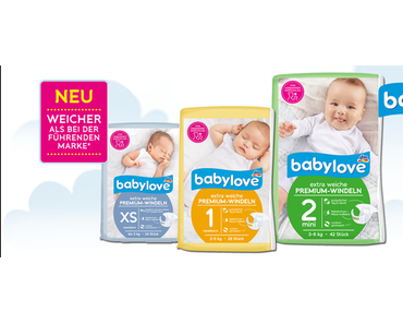 dm  -  Extra weich - die neue Windelqualität von babylove!