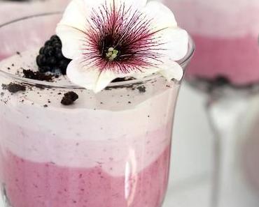 Brombeer Ombré Dessert