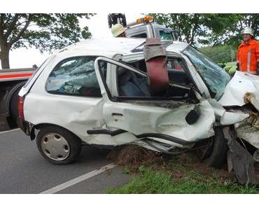 Schwerer Verkehrsunfall Hammah