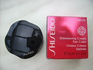 Shiseido Shimmering Cream Eye Color GR125 Naiad + Love Beauty Box Mai 2015 + Emité Bronzer