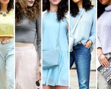 5 ways to wear Pastels