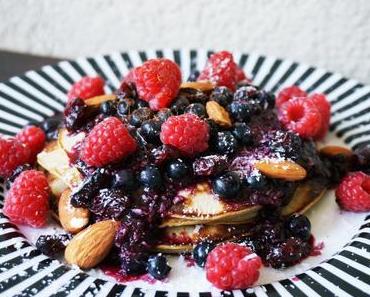 Raspberry & Blueberry Pancakes