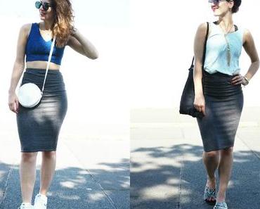 New Basics // Midi Skirt