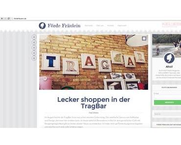 Förde Fräulein – Mein erster Artikel