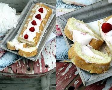 {Rezi-Friday} Biskuitrolle mit Erdbeer-Mascarpone-Füllung aus dem Buch "Mias süße Kleinigkeiten"