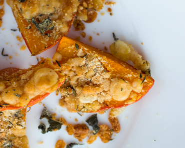 Knusprige Kürbisspalten nach Conny