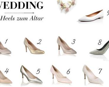Hochzeitstagebuch: 8 High Heels für den großen Tag