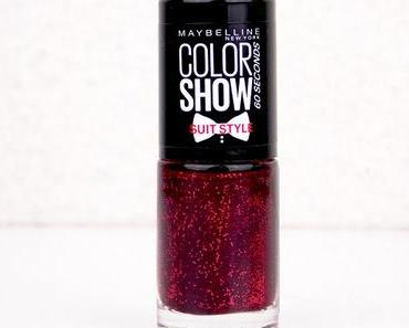 [NOTD] Maybelline Color Show Nailpolish "Suitstyle" Limited Edition 444 " Red Reaction" *