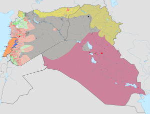 Warum ist der Islamische Staat auf Karten grau?
