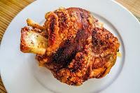 Gegrillte Schweinshaxe