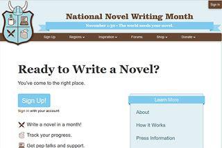 NaNoWriMo - National Novel Writing Month