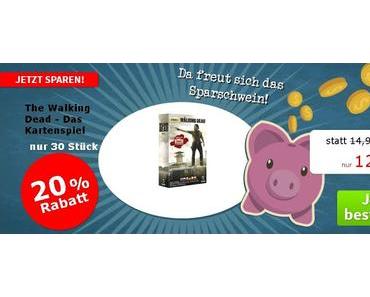 Spiele-Offensive Aktion - "Sparschwein"-Sonderangebot The Walking Dead - Kartenspiel