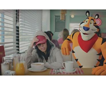Der Kellogg’s Tiger in der wohl besten Werbung für Cornflakes