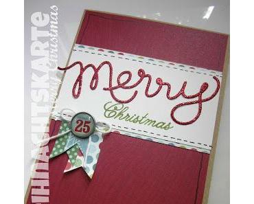Merry Christmas - Karte