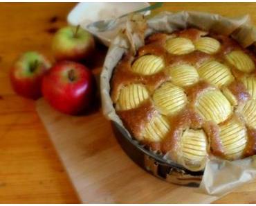 Willkommen im goldenen Herbst: Apfel Pekannuss Kuchen