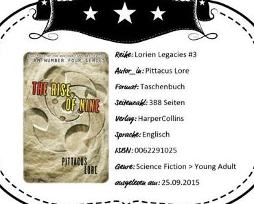 Pittacus Lore – The Rise of Nine