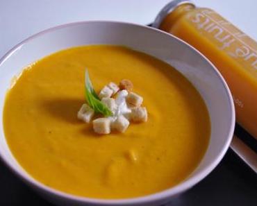 [SOTD] Kürbis-Kokossüppchen mit Parmesancroutons