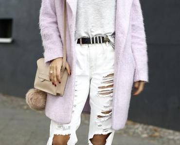 Pink Oversize Coat