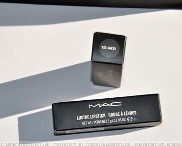 MAC See Sheer Lipstick