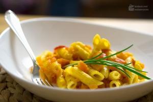 Penne mit Kürbis-Sugo
