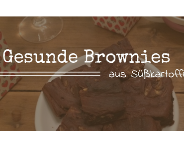 Gesunde Brownies aus Süßkartoffeln