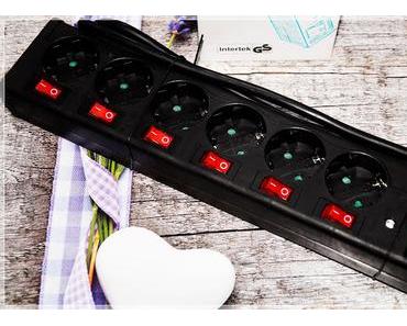 Arendo 6-fach Steckdosenleiste mit Separater-Einzelschaltung