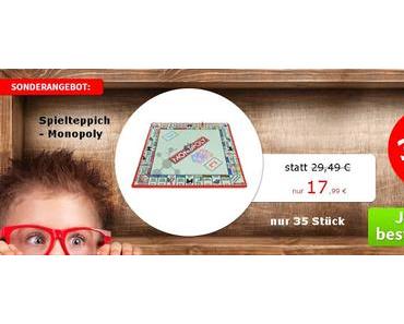 Spiele-Offensive Aktion - Sonderangebot Spielteppich - Monopoly