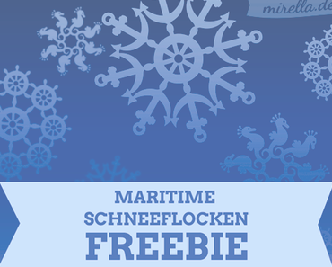 Maritime Schneeflocken Freebie