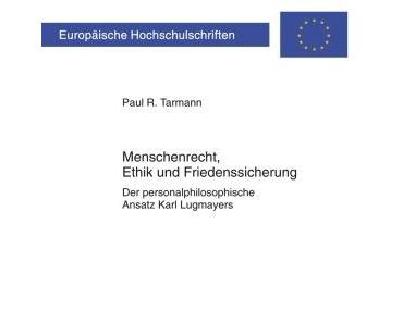 Buchvorstellung: Menschenrecht, Ethik und Friedenssicherung