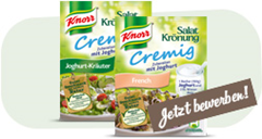 bopki testet KNORR Salatkrönung Cremig