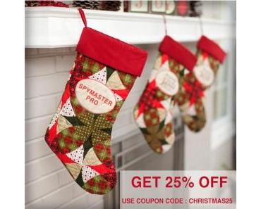 Oferta de Natal: Pegue 25% de desconto em Spymaster Pro