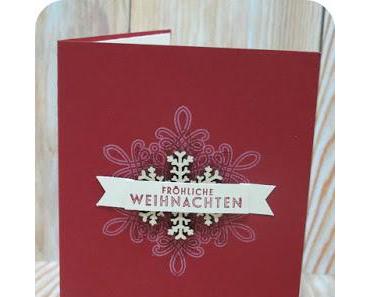 Weihnachtliches rot