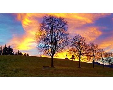Bild der Woche: Sonnenuntergang beim Erzherzog Johann