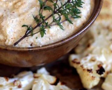 Blumenkohl-Dip mit Mandeln und Joghurt